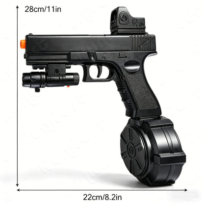 High-Power Electric Gel Blaster Auto Shooting Toy – Rechargeable, Long Battery Life, ABS Portable Build, Outdoor Indoor Team Battle Game for Ages 12+, Halloween Christmas Birthday Party Gift