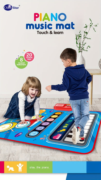 Multifunctional Electronic Drum Music Mat for Kids, Designed for Skill Development And Family Bonding