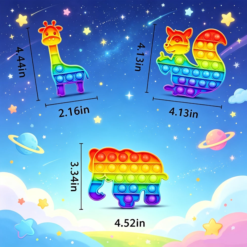 Party Favor Toys Bulk 600 Pieces – Mixed Color Fidget Toys & Novelty Prizes for Easter Egg Fillers, Goodie Bags, Classroom Rewards, Birthday Parties & Holiday Gifts