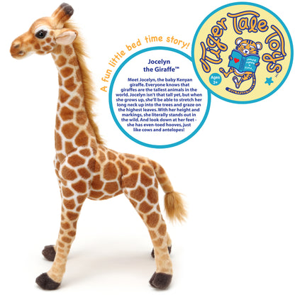Jocelyn The Giraffe - 22 Inch Stuffed Animal Plush - by TigerHart Toys