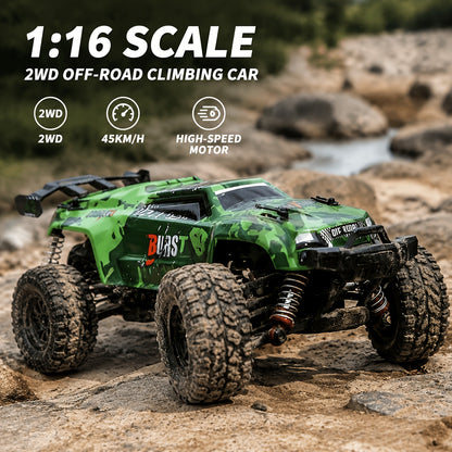 Off-road Toy Car, 2.4 GHz Remote Control Toy Car, All-terrain, Durable Alloy Body And Safety Design, Toy Car for Children Over 3 Years Old, Fun Off-road Car Model - Boys' Gift, Best Birthday Gift, Easter Gift
