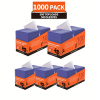 500 Top Loads + 500 Sleeves