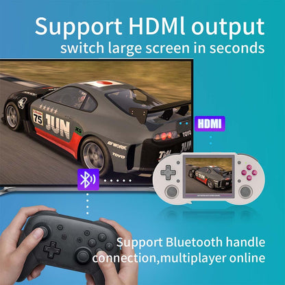 Retro Handheld Game Console Anbernic RG353PS - Linux RK3566 4:3 IPS HDMI Portable Gaming Handheld 3500mAh