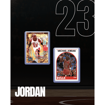 Michael Jordan MJ (3) Assorted Basketball Cards Bundle - Chicago Bulls Trading Cards - MVP # 23