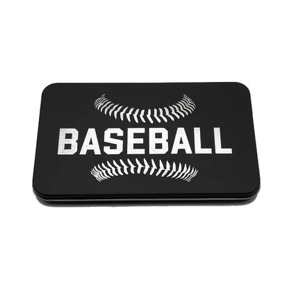 Sports Travel Board Game Set – Portable Wooden Baseball Softball Football Finger Dice Tabletop Game for Family Game Night, Parties & Kids Adults