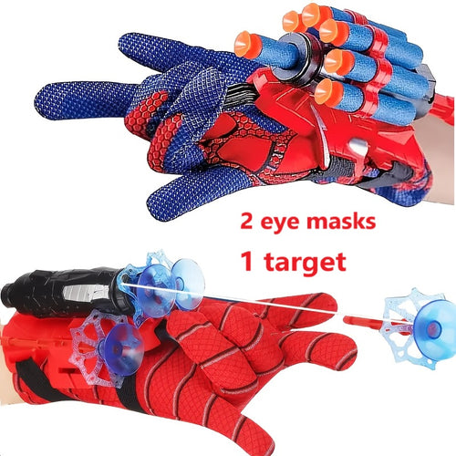 Spider Launcher Set, Spider Web Shooting Toy, Launcher Wrist Accessories, Teenager Toy, Teenager Gift, Easter Outdoor/Party Supplies Gift Pack, Children's Party Gift Pack