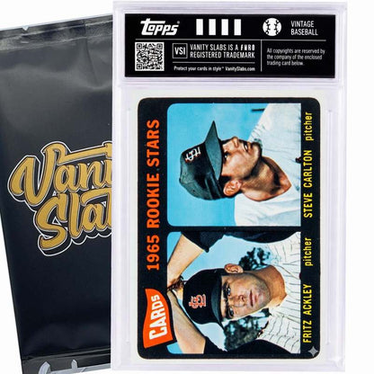 1965 Topps VINTAGE Baseball 598 Card CHASE Break | Get a Chance to Win VINTAGE Mickey Mantle from 1965 Set Valued at Over $250 | Other Top Hits Included | Random Card from Set Encapsulated in Slab