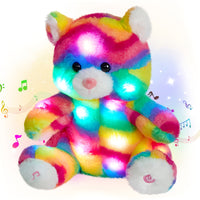 Glowing Music Rainbow Cat