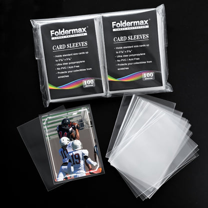Penny Sleeves for Trading Cards 200/500/1000/2000 Pack – Premium Soft Card Sleeves for Baseball, TCG, Game Cards | Kids & Collectors Gift