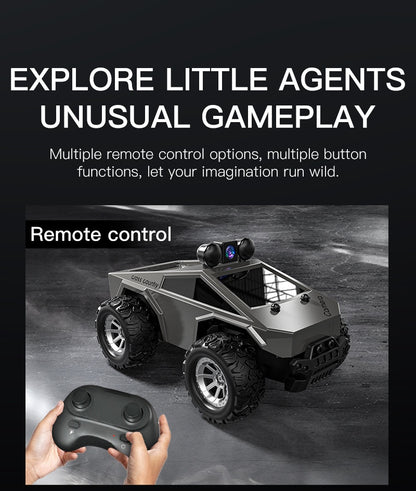 1:28 Scale RC Car Off-road Pickup Truck with 480P HD Camera, 2.4GHz App Control Virtual Reality Function RC Racing Car, 2 Rechargeable Batteries Monster Truck Toys for Adults, Adult Kids Holiday Gift