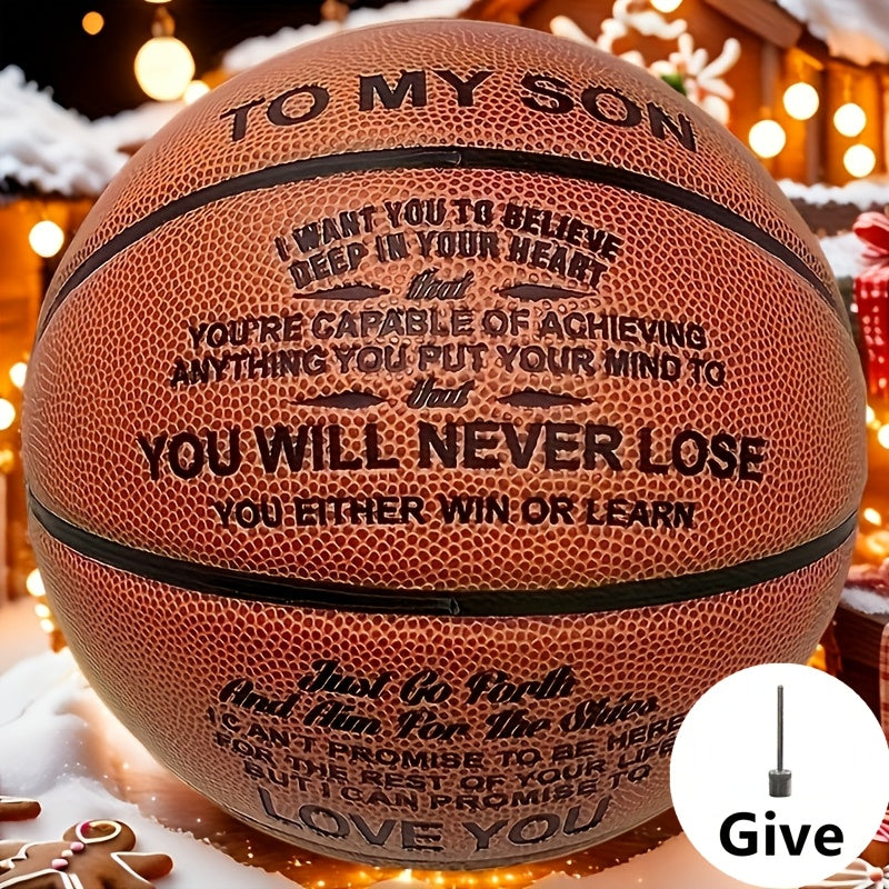 [Christmas Birthday Gifts] Basketball Optional Football, Perfect for Daughters, Grandchildren, Nephews, Nieces, Christmas Birthday Gifts - You Never Lose, Football Holiday Gifts