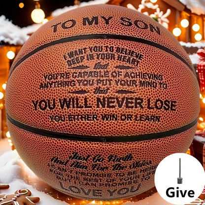 [Christmas Birthday Gifts] Basketball Optional Football, Perfect for Daughters, Grandchildren, Nephews, Nieces, Christmas Birthday Gifts - You Never Lose, Football Holiday Gifts
