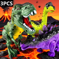 Brachiosaurus + Stegosaurus + Tyrannosaurus - Green