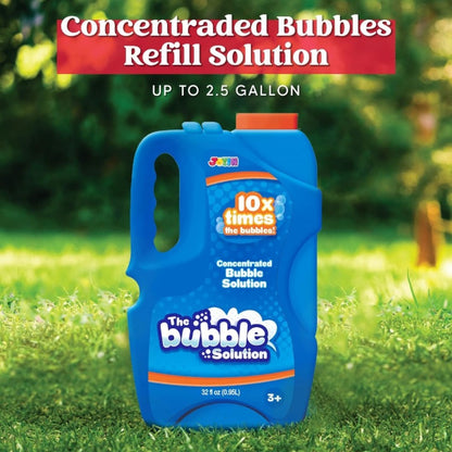 JOYFY 32oz Bubble Solution Refills, Bubble Concentrated Solution Suitable for Bubble Machines, Blowers, Wands, Blowers, Easter Party Packs, Party Activities, Suitable for Parks, Weddings