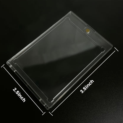 Magnetic Card Holders 35pt One-Touch Hard Case for Trading Cards – Sports Baseball Pokemon TCG Card Protector Sleeves Bulk Pack 5 30 60pcs Collector Gift