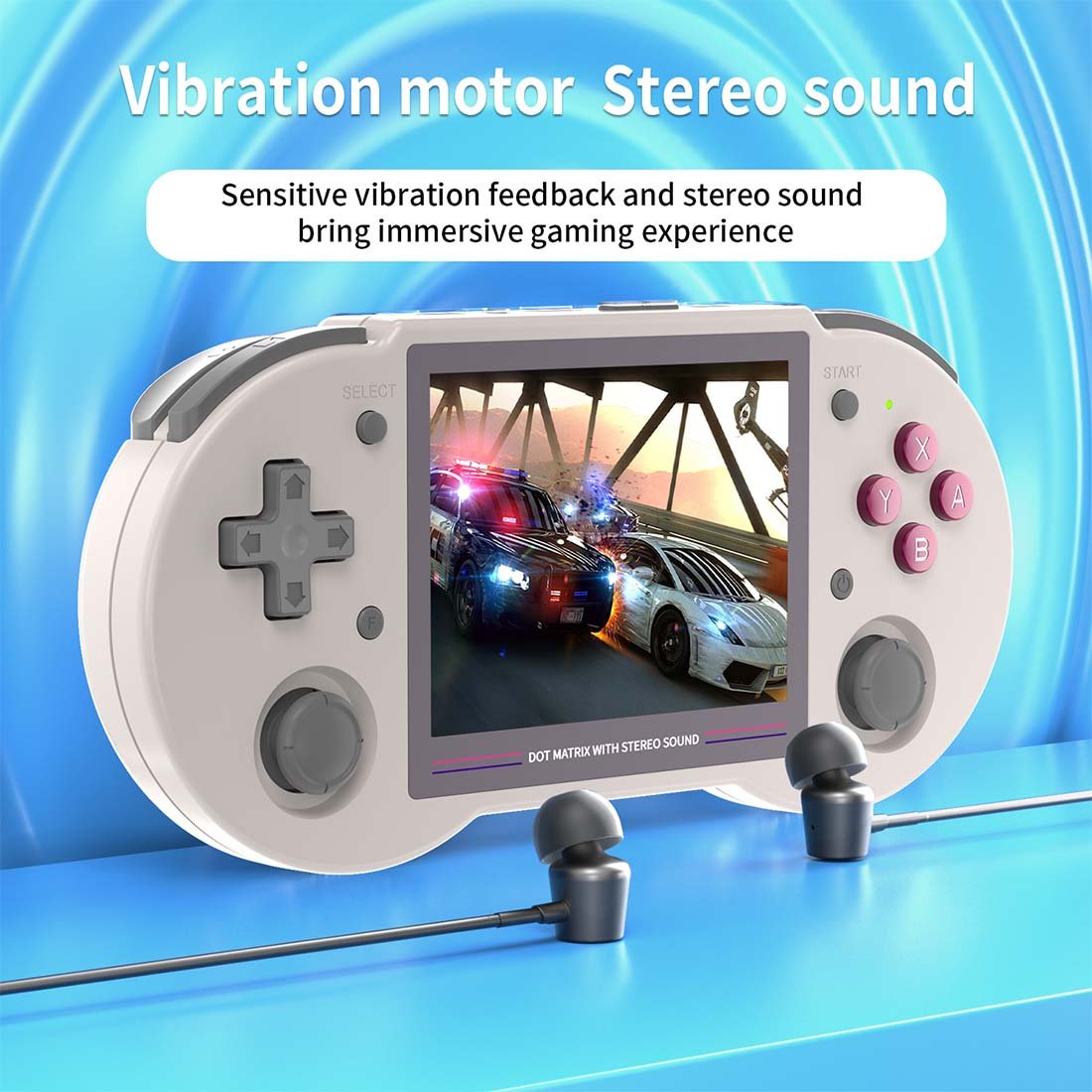 Retro Handheld Game Console Anbernic RG353PS - Linux RK3566 4:3 IPS HDMI Portable Gaming Handheld 3500mAh