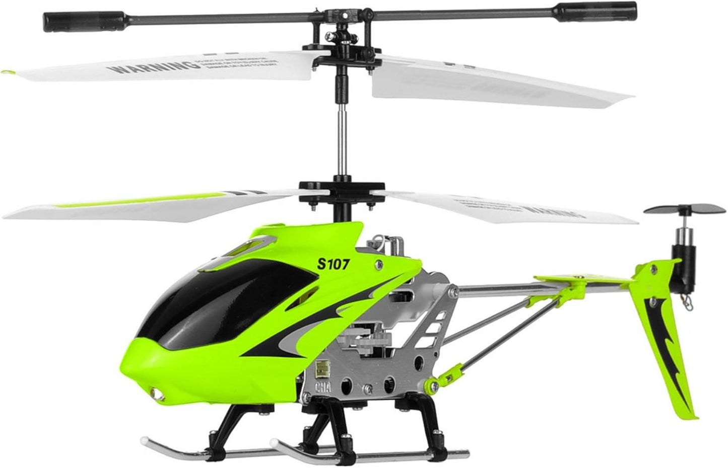 Syma S107G RC Helicopter 3.5-Channel Indoor Remote Control Helicopter with Gyro Stabilizer, USB Charger & Spare Blade – Easy-to-Fly Toy for Kids & Beginners (Green/White/Blue/Yellow)