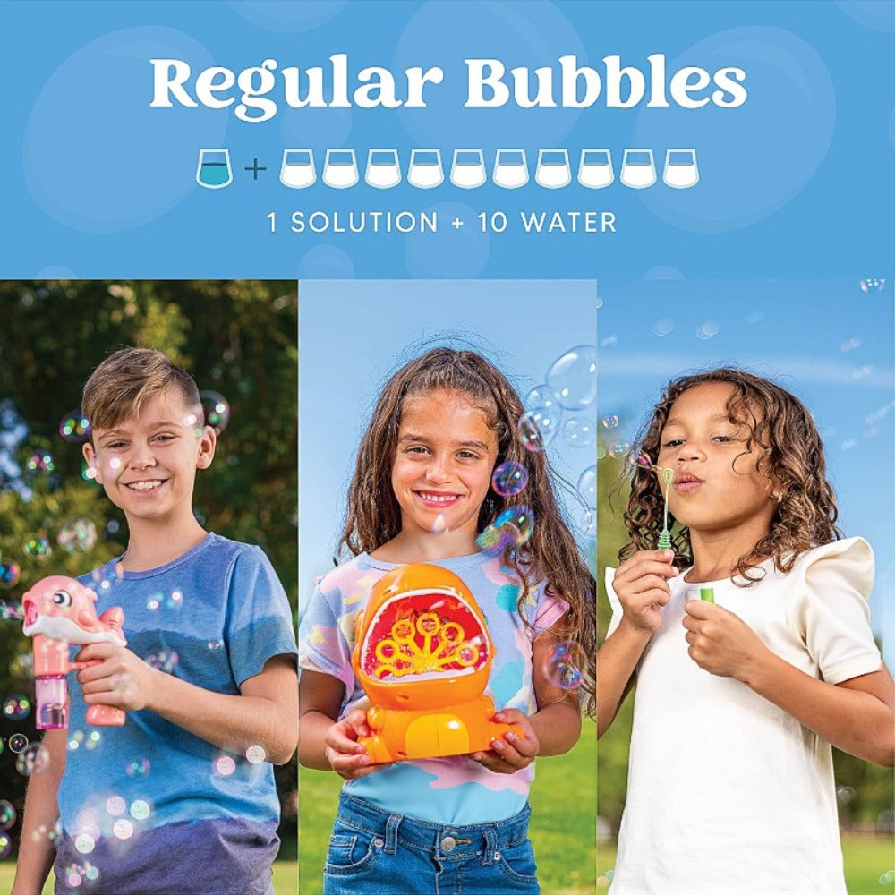 JOYFY 32oz Bubble Solution Refills, Bubble Concentrated Solution Suitable for Bubble Machines, Blowers, Wands, Blowers, Easter Party Packs, Party Activities, Suitable for Parks, Weddings