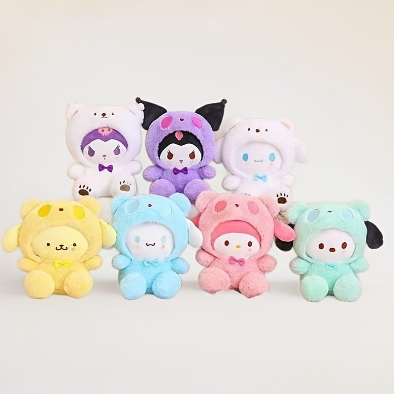 Sanrio Hello Kitty Series Plush Dolls, Including Cinnamoroll, Kuromi, My Melody, Into White Bears And Big-Eared Dogs, Are The Best Choice As Holiday Gifts for Friends. Easter