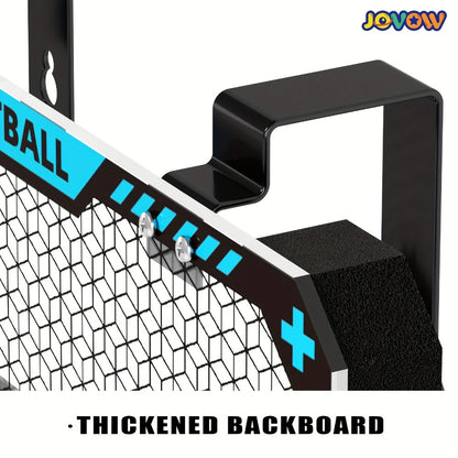 Door Basketball Hoop Set for Kids & Adults – Indoor Outdoor Mini Basketball Stand with LED Lights, Electronic Scoreboard & 4 Basketballs, Perfect Birthday & Christmas Gift for Boys and Girls