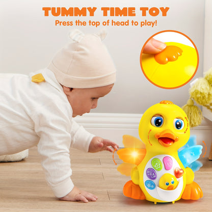 Musical Toys For Toddlers 6 Months+ Year Old, Baby Toys Duck, Dancing Walking Duck Toy With Music And Lights, Kids' Musical Instruments, Light Up Learning Toys, Learning Toy For Baby Kids, Perfect Christmas Gift