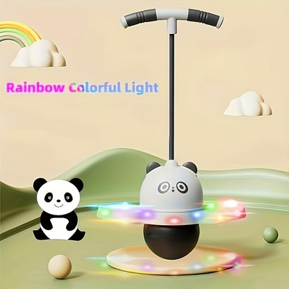 LED Light Up Bouncing Ball for Kids – Colorful Illuminated Balance Toy for Indoor & Outdoor Play | Fun Pink & Interesting Black | Best Gift for Boys and Girls