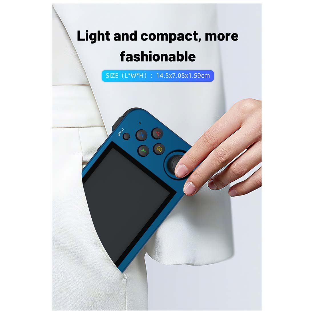 Retro Handheld Game Console Anbernic RG353M - Aluminum Alloy Dual OS Android Linux IPS HDMI Gaming Handheld 3500mAh