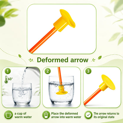 BABY HOME Bow and Arrow Archery Set with 10 Suction Cup Arrows for Ages 3+, Quivers & Standing Target, Outdoor Toys, Christmas Birthday Holiday Gift Toy