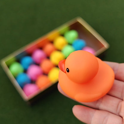 Rubber Ducks Bulk 72 Pack Assorted Colorful Mini Rubber Duck Bath Toys for Kids – Pool Party Favors, Birthday Goodie Bags, Bathroom Decor, Holiday Craft Supplies
