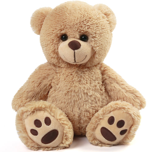 Teddy Bear Stuffed Animals, 15 inch Brown Teddy Bear Plush Toy, Cute Hugging Gift for Kids on Christmas Valentine's Day, Easter Decoration,Birthday Gifts