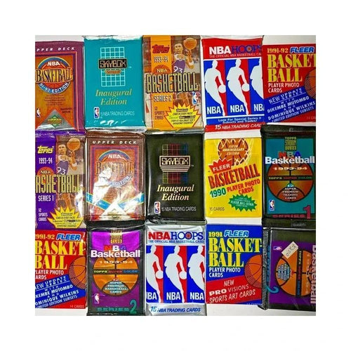 5 RANDOM UNOPENED sealed Basketball Packs!!!