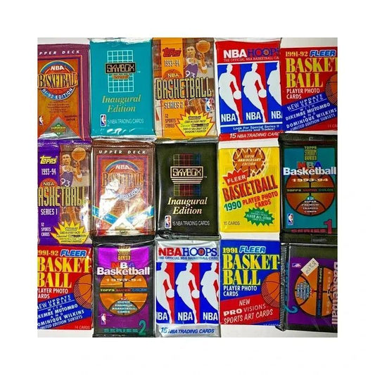 5 RANDOM UNOPENED sealed Basketball Packs!!!