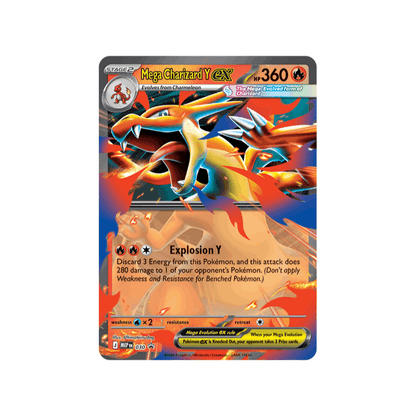 Pokémon TCG: Mega Charizard Tin (4 packs + 1 Promo) [1 RANDOM TIN]