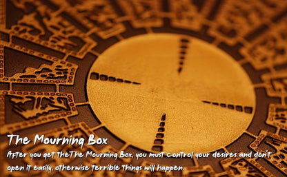 Puzzle Box Functional, Puzzle Cube Detachable - Lament Configuration with Base, Deformation Puzzle Lock Box Decoration