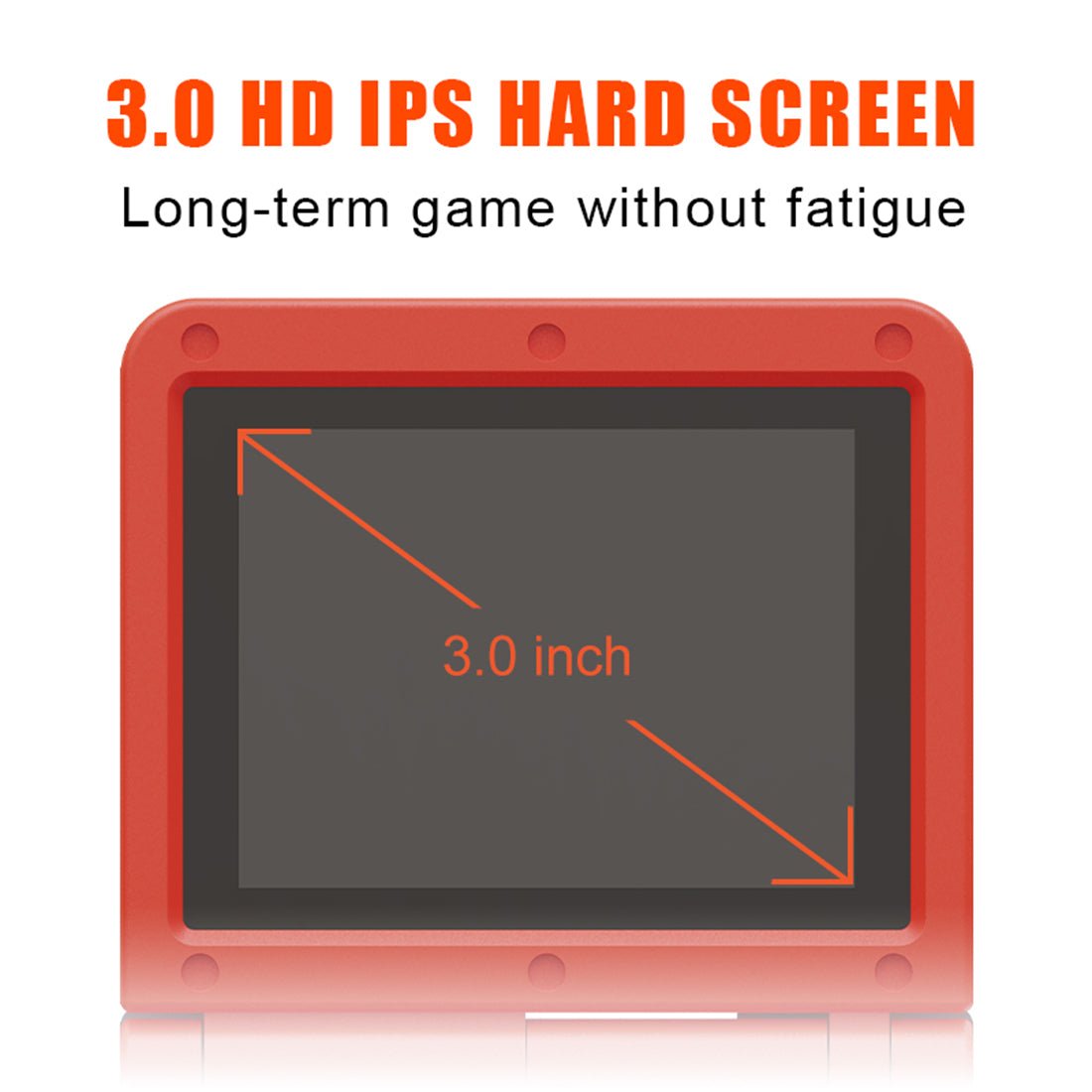 Handheld Game Console Powkiddy V90 – Foldable GBA SP Style 3.0" IPS 6000 Games