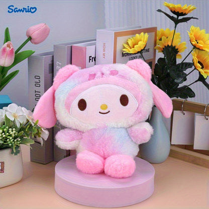 Kuromi Hello Kitty Melody Cinnamoroll Plush Doll – 4 Sanrio Characters Soft Stuffed Animal Kawaii Toy, Cute Anime Gift for Girls Teens Birthday Christmas