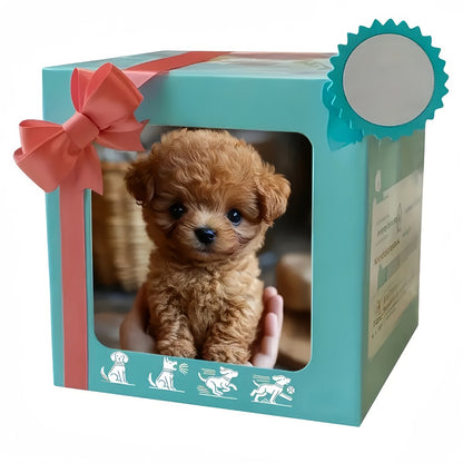 2026 Upgraded Simulation Puppy Robot, Realistic Electric Biomimetic Dog Toy, Automatic Walking, Barking, Tail Wagging, Children's Interactive Electronic Pet, Gifted with Accessory Dog Bones, Is An Excellent Birthday, Christmas, New Year's Gift