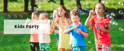 Bubble Bottles with Wands Party Favors 6, 12 or 24 Pack – 4oz Bubble Solution for Kids Ages 3+, Birthday Party Supplies, Outdoor Summer Toys & Wedding Favors