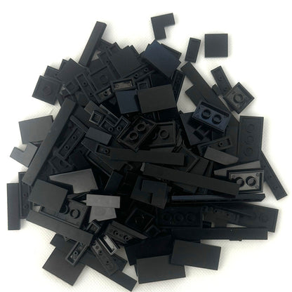 Bulk Flat Tile Building Blocks 150 Pcs – Smooth Thin Plate Bricks 1x1 1x2 1x6 LEGO Compatible MOC Accessories Kids Creative Building DIY Brick Refill Set 6 Colors