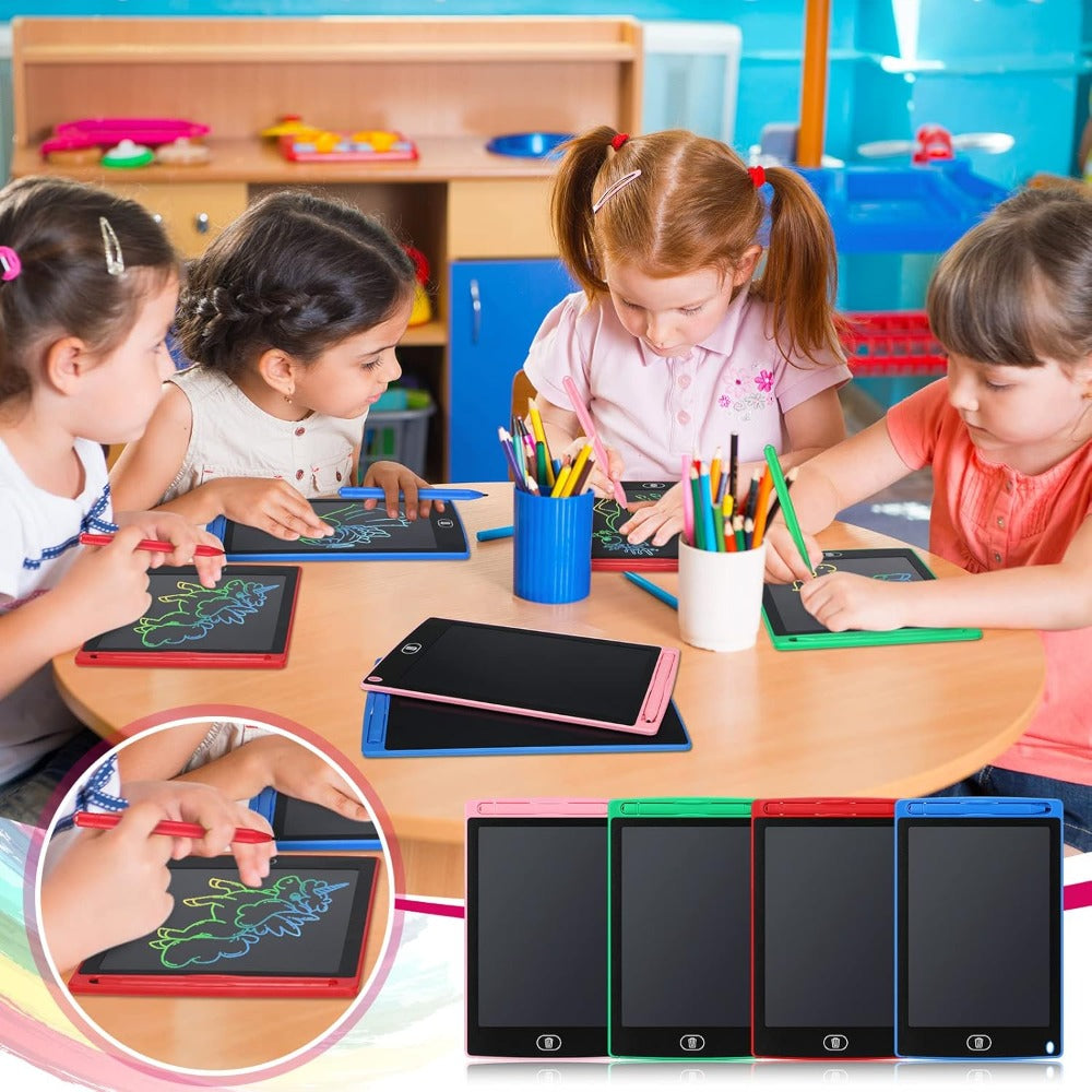 LCD Drawing Board 20 Pack for Kids 8.5 Inch Reusable Erasable Doodle Pad Electronic Writing Tablet Educational Toy for Ages 3-8 Boys Girls Classroom Party Favor