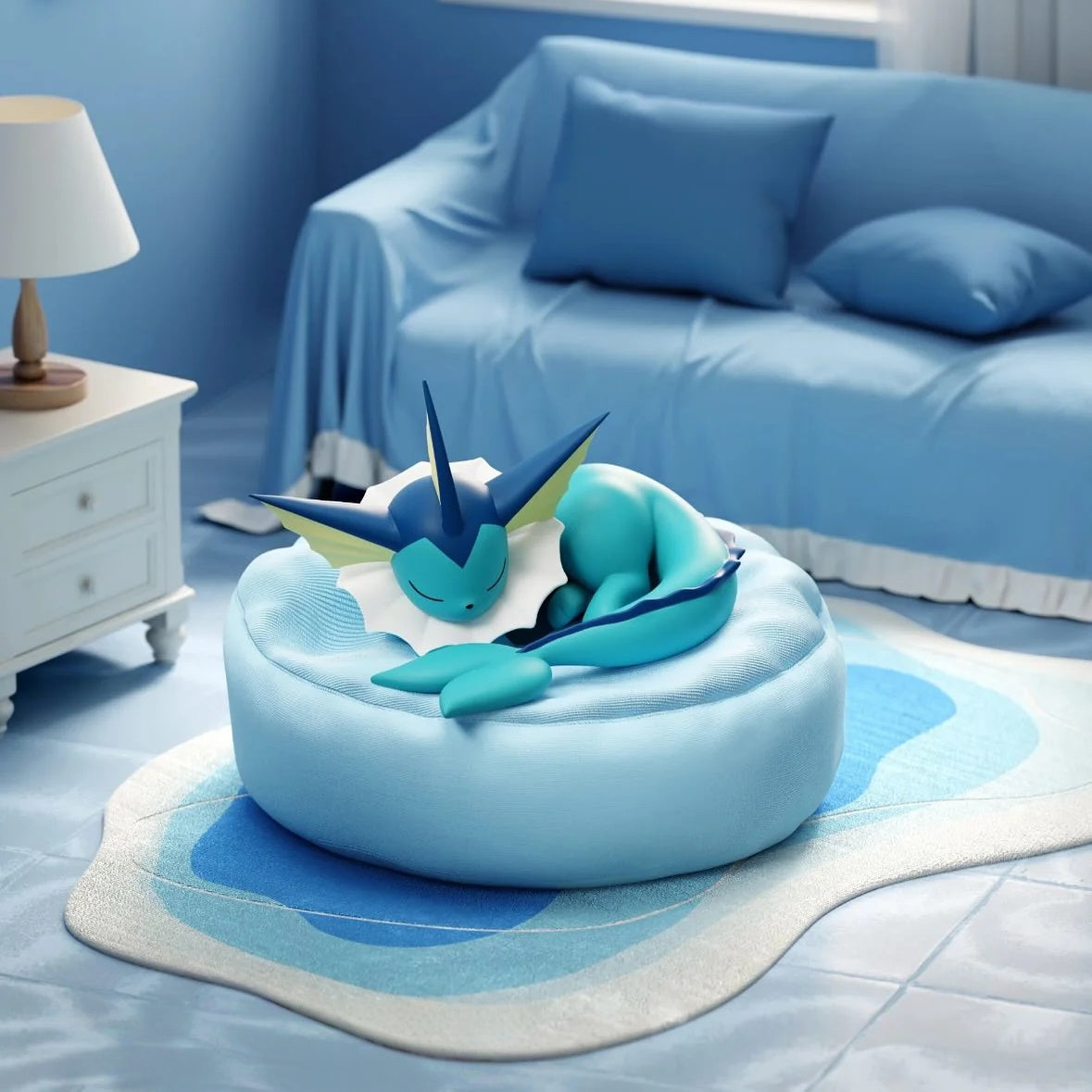 [CN] Pokemon Sleepy Pose Eevee Blind Box Eeveelutions Blind Box - Cute Kawaii Eeveelutions Sleep Pose Figures- Vaporeon Sylveon Espeon Umbreon Leafeon Glaceon - Desktop Ornament Mystery Toy - Simplified Chinese