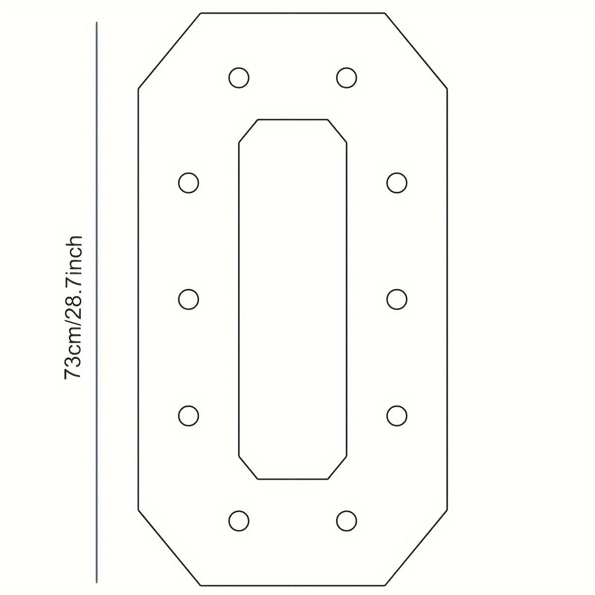 Warm White 73cm / 28.7 INCH - Illuminated Number 1 Balloon Frame - Paper PS Foam Board, Perfect for Birthday & Anniversary Parties,Graduation Decorations, Back to School of 2026