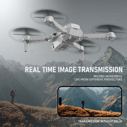 [360° Stunt Flip]E88 Drone, Equipped with Dual Cameras, Portable Foldable Body, 500Mah Battery Capacity, Optical Flow Positioning, Intelligent Height Setting, Indoor And Outdoor Aerial Drone, Suitable for Outdoor Adventure Enthusiasts