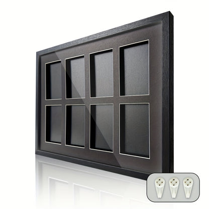 Wall-Mounted Trading Card Display Case - Wood Fiber Board Collector'S Sleeve, Protective Frame for TCG, PTCG, Sports And Game Cards, Compatible with 35-360Pt Cards, Age 14+