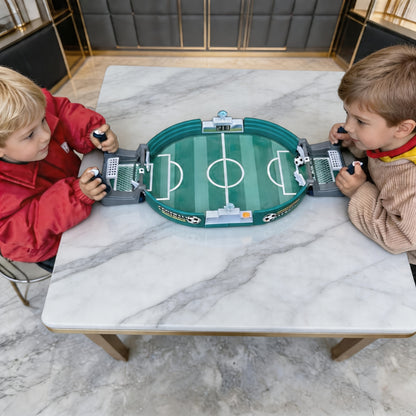 Kids' Portable Table Football Game Set, Parent-Child Versus Football Toy, 2-Player Competitive Puzzle Table Game, Durable PP Material, Independent Tabletop Design, Indoor Family Game, Kids' Party Toy, Christmas, Thanksgiving Gift, Soccer Board Game