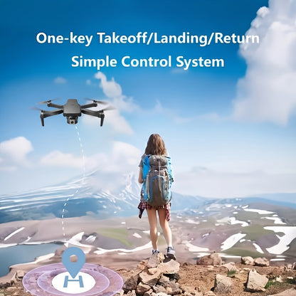 8K Brushless Motor Drone with Obstacle Avoidance – 2026 Upgraded Foldable Quadcopter for Beginners Adults, 2 Batteries, One-Button Return, USB Charging, Repair Tools Included, Great Gift