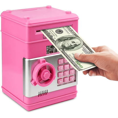 Piggy Bank Cash Coin Can ATM Bank Electronic Coin Money Bank For Kids-Hot Gift