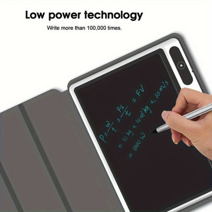 LCD Writing Tablet with Case 10.1 Inch – Electronic Handwriting Pad Doodle Board for Adults Kids Home School & Office | Digital Drawing Note-Taking Memo Board with Lock | Pink Black