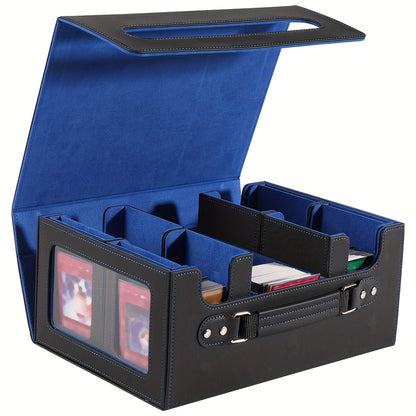 Card Cassette Command Display, Five In One Card Storage Box Can Hold More Than 400 Pairs Of Cards, Detachable Sports Card Box, Exquisite Packaging, Can Be Gifted to Friends And Family