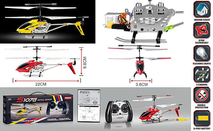 SYMA 3CH Infrared Remote Control Helicopter IR RC Gyro Mini Hover Flight